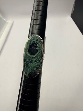 Sterling Silver Kambaba Jasper Ring Size 9
